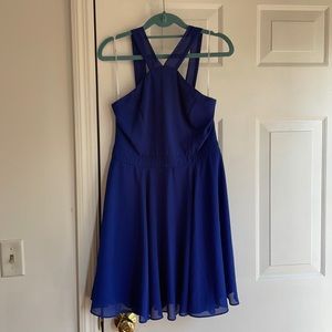 Forevermore royal blue skater dress